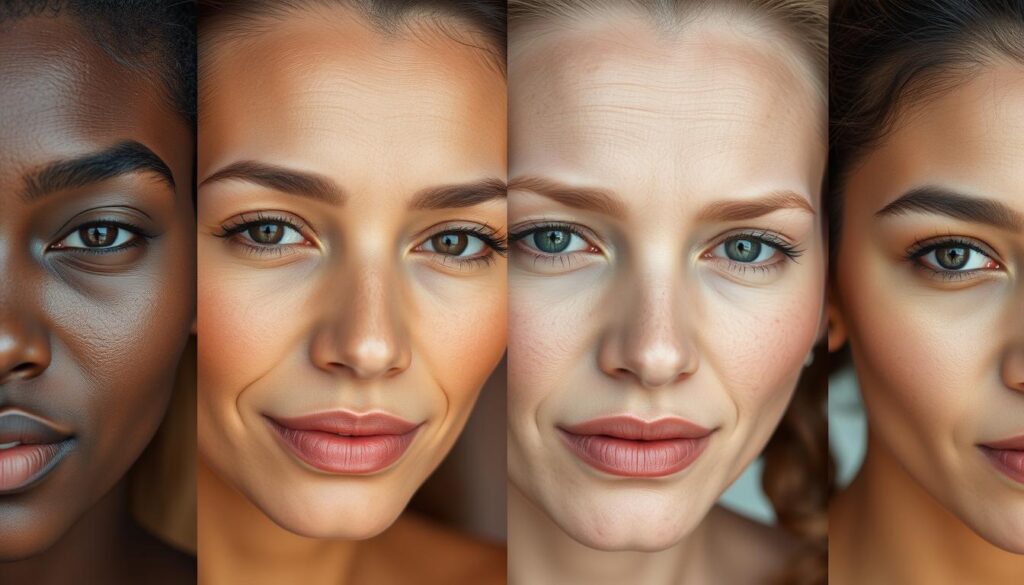 skin types